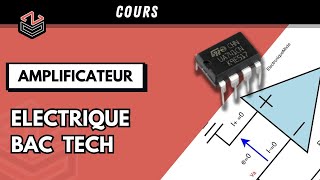 ÉLECTRIQUE ⚡Part 1 Cours Amplificateur Régime saturé Comparateur à simple seuil [upl. by Bruning]