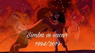 Simba vs scar 19942019 [upl. by Idnis]