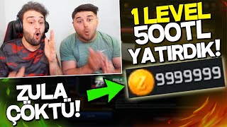 GROWE İLE ÇILDIRDIK 1 LEVEL HESABA 500TL YATIRIP SIFIRDAN FULLEDİK ZULA [upl. by Malorie]