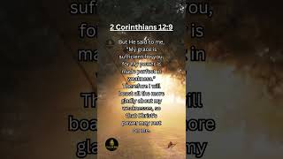 Gods Strength in Weakness 2 Corinthians 129  Bible Verse [upl. by Obla]