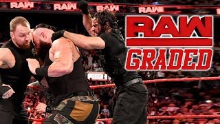 WWE Raw GRADED 20 August  The Shield Reform [upl. by Sarette174]