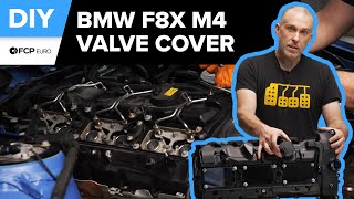 BMW M4 Valve Cover Replacement DIY 20152021 BMW F82 M4 F80 M3 F83 M4 F87 M2 Competition M2 CS [upl. by Almeeta940]