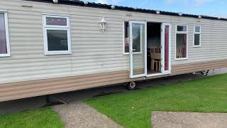 Cheap 3 bedroom centre lounge static caravan ingoldmells Skegness [upl. by Atiuqihc]