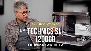 Technics SL1200GR1210GR  A Classic Turntable for Less [upl. by Gerc]