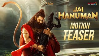 Jai Hanuman First Look Motion Teaser  Rishab Shetty  Prashanth Varma  Fanmade  Manastars [upl. by Htesil232]