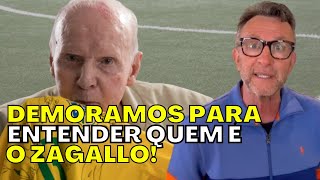 CRAQUE NETO LAMENTA A MORTE DE ZAGALLO FEZ MUITO PELO FUTEBOL [upl. by Godfree]