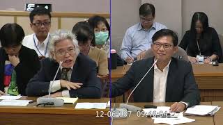 2018 12 06 黃國昌 高官真好當！出國花公帑 掛名報告內容全忘光？！ 一句話：「我們是幕僚單位」 施能傑 人事總處 司法法制 質詢 【立法院演哪齣？】 [upl. by Leeda270]