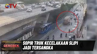 Sopir Truk Kecelakaan Slipi Jadi Tersangka  Gerebek 2911 [upl. by Alyag729]