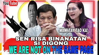 DEE GHONG HINDI NAKALIGTAS SA BANAT NI SENADOR RISA [upl. by Asetal653]