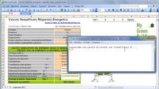 Calcolo Risparmio Energetico Cappotto Esterno e Sostituzione Infissi [upl. by Jollenta842]