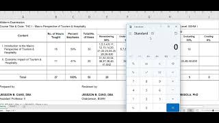 TOS Making Guide  New ISO Form  Blooms Taxonomy [upl. by Ayojal572]