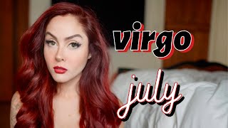 VIRGO RISING JULY 2024 HEALTH PRIORITIES  ROMANTIC ENDINGS [upl. by Hcurob380]