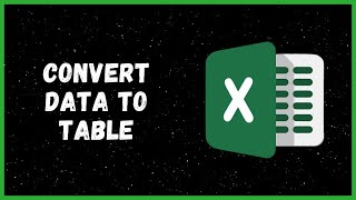 How to Transform Data into a Table in Excel 2024 [upl. by Zetniuq676]