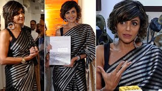 Mandira Bedi Inaugurate Iridessa An Exhibition By Artist Madhuri Bhaduri  MS shorts [upl. by Ardnekat]