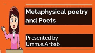 Definition of Metaphysical poetryElementsExamplescharacteristicHistoryMetaphysical poets [upl. by Attenaz]