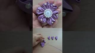 Heart Fabric Flower Made Easy StepbyStep Guide [upl. by Lonnie355]