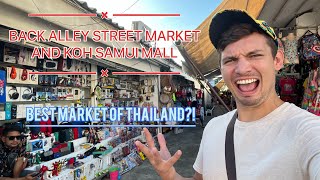 4K 🇹🇭 Koh Samui’s BEST MARKET NOW AUGUST 2022 Chaweng Central  Thailand update [upl. by Shult530]