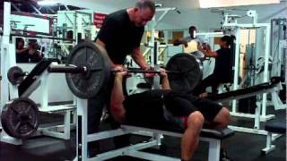 WALKING THE WALK 225 lbs Bench Press for 27 reps [upl. by Daphene]