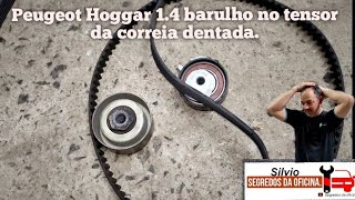 Peugeot Hoggar 14 barulho no tensor da correia dentada [upl. by Keslie371]