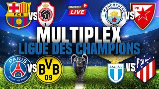 🔴🏆MULTIPLEX LIGUE DES CHAMPIONS JOURNEE 1 [upl. by Lockwood]