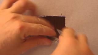 Installing a Wall Plate with a C Clip into Gyprok or Plasterboard [upl. by Ylevol]