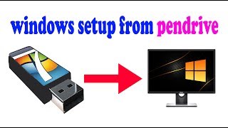 How To Install Windows 7 From Usb Bootable Pen Drive Step By Step [upl. by Nerfe]