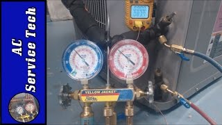 Refrigerant Charging How to Check a R410A Refrigerant Charge amp Disconnect on Unit with King Valves [upl. by Niles]