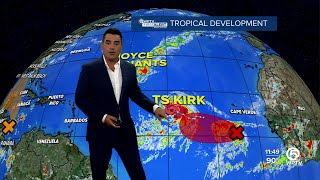 Tropical wave expected to enter Gulf of Mexico [upl. by Rebor]