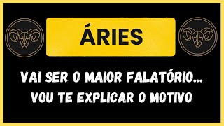 ÁRIES ♈️ VAI SER O MAIOR FALATÓRIO VOU TE EXPLICAR O MOTIVO✨ Outubro 2024 [upl. by Annerol]