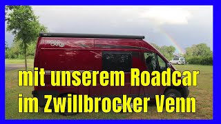 mit dem Kastenwagen Pössl Roadcar im Zwillbrocker Venn [upl. by Staley]