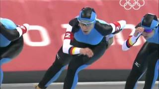 Speed Skating  Womens Team Pursuit  Final  Turin 2006 Winter Olympic Games [upl. by Monteria]