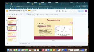 Tympanometry Assignment Module 4 [upl. by Inalan771]