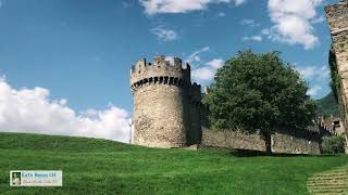 The 2nd Castle “MONTEBELLO CASTLE” in Switzerland bellinzona Video Clip how to go there [upl. by Willi]