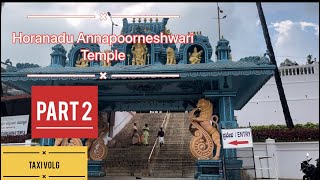 Sringeri to Horanadu Annapoorneshwari temple road trip  taxi vlog part 2 [upl. by Atineb]