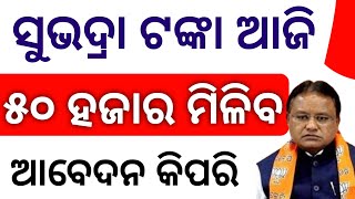 Subhadra Yojana How To Apply Date and Website Link  ସୁଭଦ୍ରା ଯୋଜନା କିପରି ଆବେଦନ କରିବେ Govt Scheme 💲💲 [upl. by Annoid]