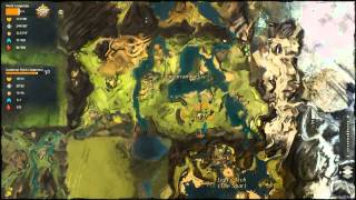 Guild Wars 2  Gendarran Fields Vista Points Tutorial [upl. by Dyanna]