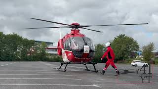 🚒🚁🚨Christoph41 startet nach Einsatz in Leonberg 🚨🚁🚒 [upl. by Royo]