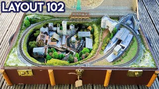 SUITCASE TRAINS  LAYOUT 102 [upl. by Tyrrell]