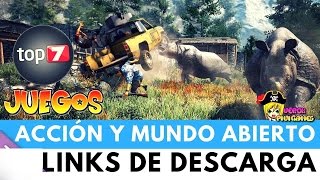 TOP 7 JUEGOS DE ACCIÓN Y MUNDO ABIERTO  Verox PiviGames [upl. by Romeu]