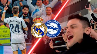 🚨Real Madrid vs Alaves Bernabeu Live Crowd Reactions amp Highlights🖐️ [upl. by Yennek]