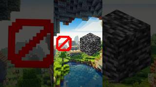 Barrier Block VS All Minecraft Blocks and Bedrock 🔥☠️shorts minecraft block [upl. by Avihs]