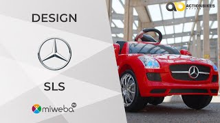 Mercedes AMG SLS  Zeitloses Design  Coupe  Kinder Elektroauto  Miweba  2022 [upl. by Barfuss]