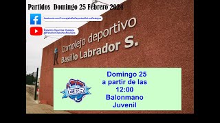 BALONMANO JUVENIL 12H [upl. by Idolem925]