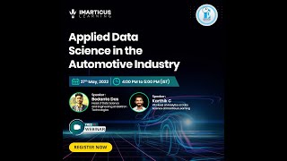 Applied Data Science in the Automotive Industry  Webinar  Analytics [upl. by Aleac]