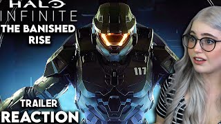 Halo Infinite The Banished Rise  Trailer Reaction [upl. by Lewis225]