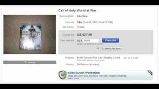 eBay 10sec bidding secret revealed [upl. by Elledoj]