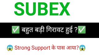 Subex share 🔥  Subex share latest news  Subex share news [upl. by Celestyn]