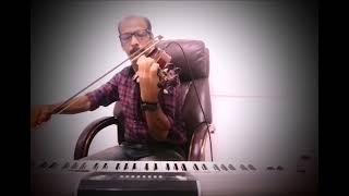 Akashamayavale amp Mazhakondu mathramViolin cover Gaffar Kalabhavan [upl. by Barrington134]