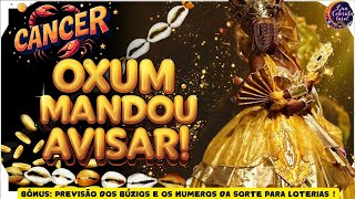 CÂNCER ♋️URGENTE VAI ACONTECER EM 72HS OXUM FALA TUDO tarot cancer pickacard Horóscopo [upl. by Sacttler]