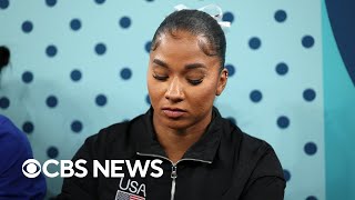 IOCs decision to strip Jordan Chiles of bronze medal appealed by USA Gymnastics [upl. by Hannahsohs]